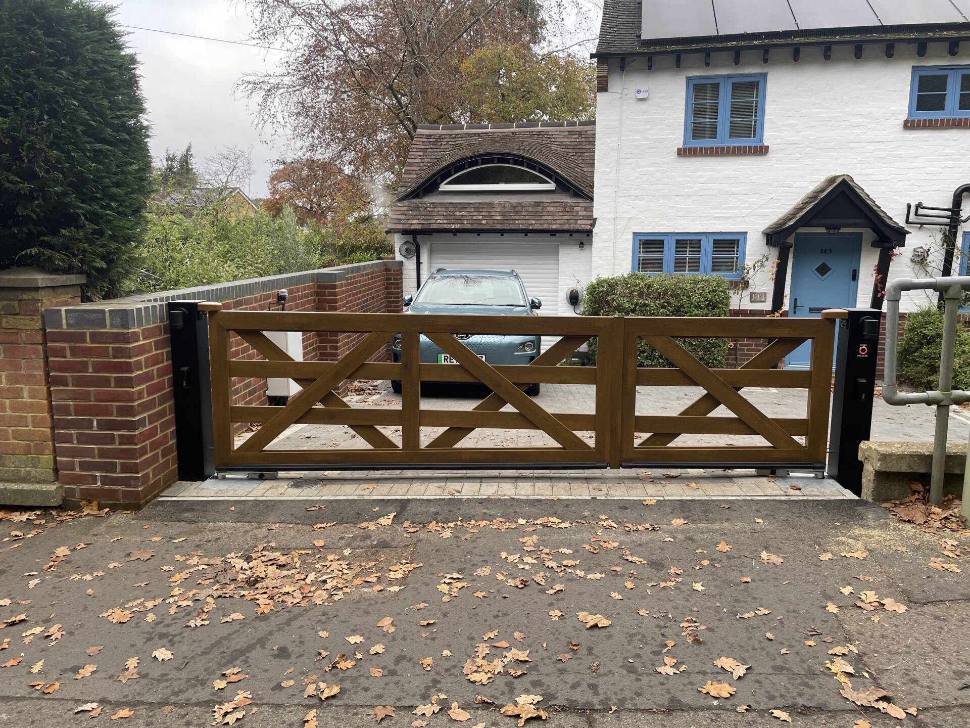 Aluminium Swing Gate in Fleet, Hampshire