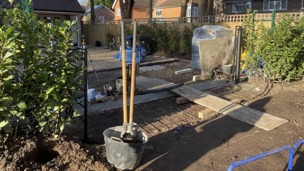 bespoke electric sliding gates residential in surrey