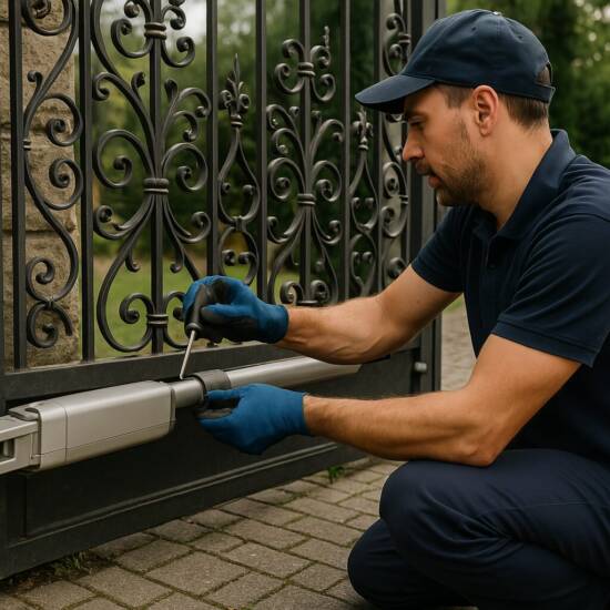 automatic gate maintenance, automated gate maintenance, fixing electric gate problems