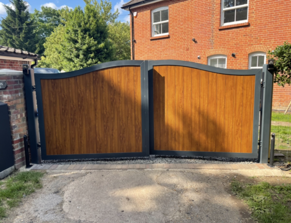 residential electric wooden gates, residential automatic timber gate systems