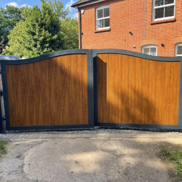 residential electric wooden gates, residential automatic timber gate systems
