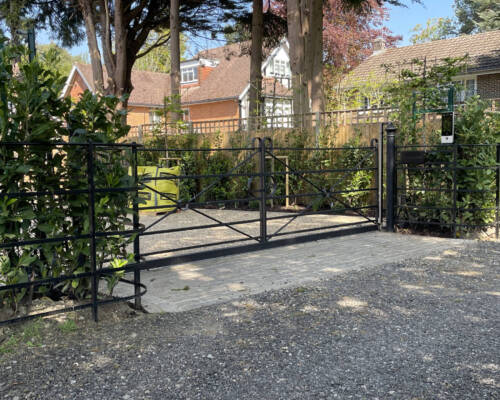 aluminum gate