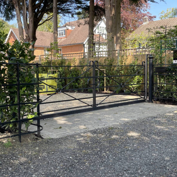 aluminum gate